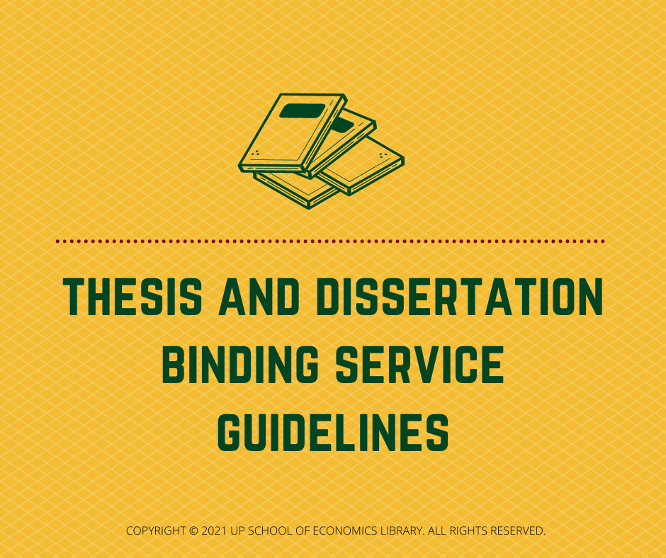Read more about the article Temporary Library Service: Thesis & Dissertation Binding