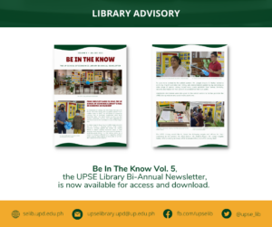 Read more about the article Be In The Know (Vol.5) is now available.