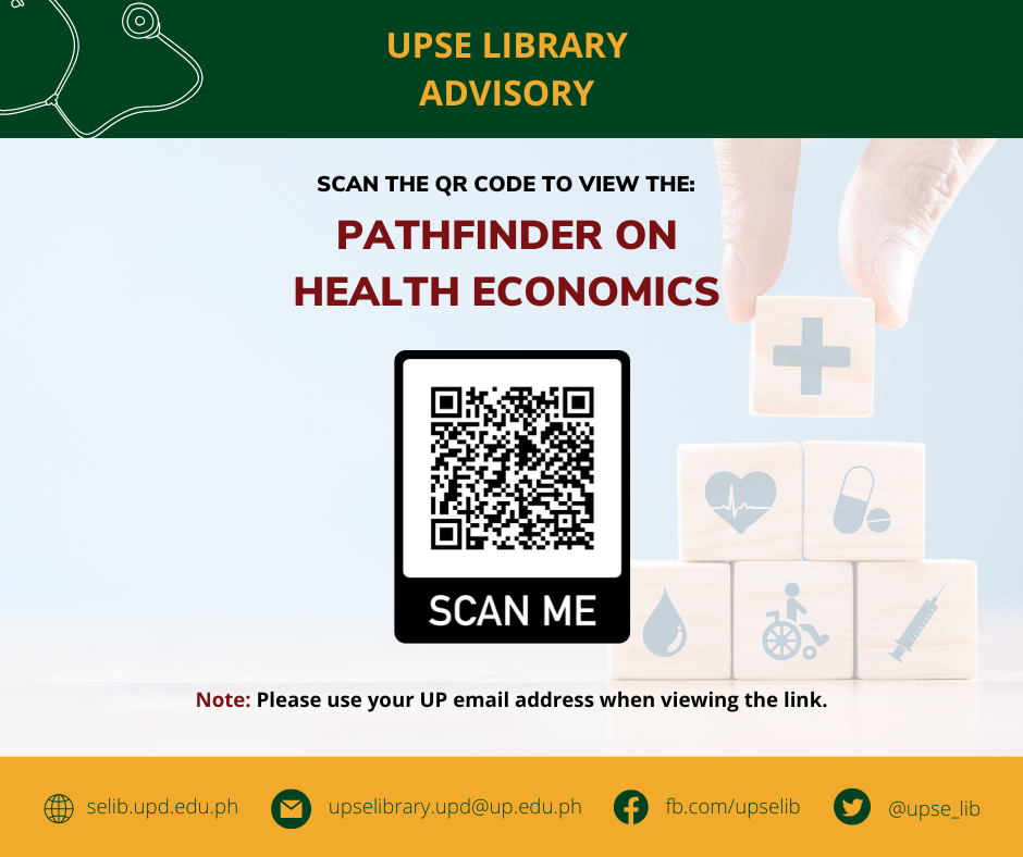 Read more about the article Pathfinder on health economics is now available.