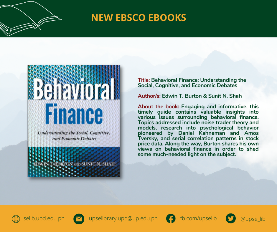 Read more about the article New EBSCO eBooks