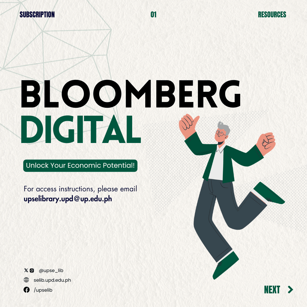 New Subscription! Bloomberg Digital