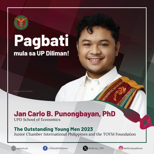 Congratulations to Dr. Jan Carlo B. Punongbayan! 🎉