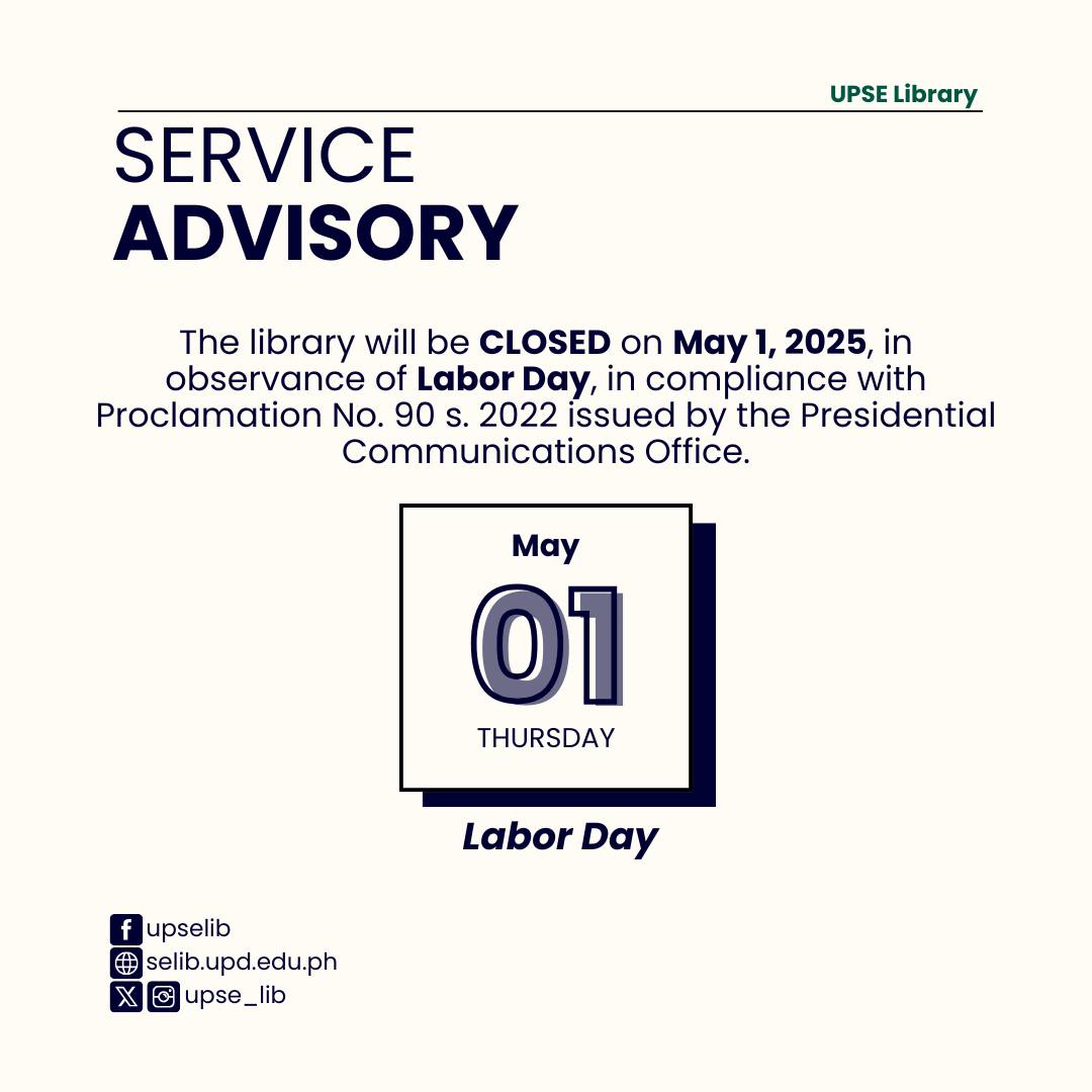 Service Advisory: Labor Day