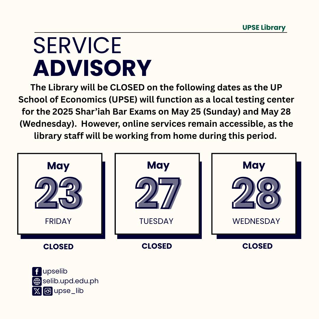 Service Advisory: Shariah Bar Exam